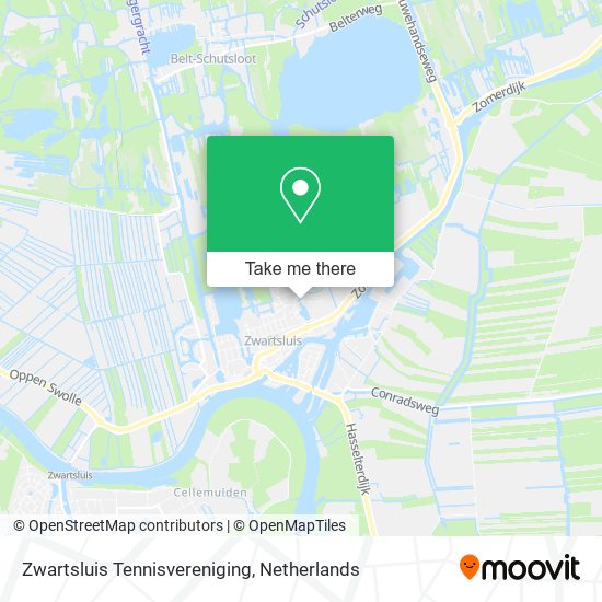 Zwartsluis Tennisvereniging map