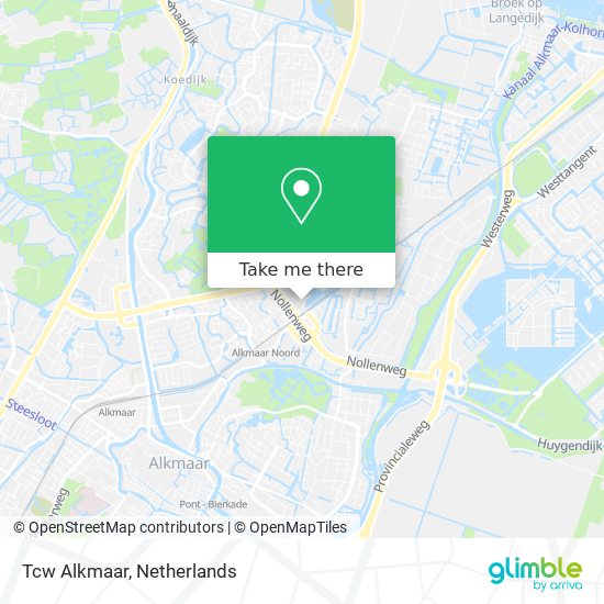 Tcw Alkmaar map