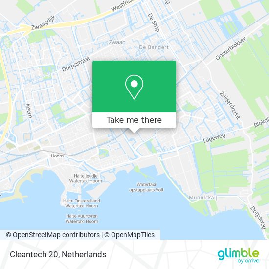 Cleantech 20 map