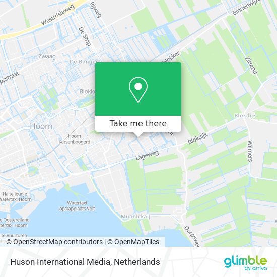 Huson International Media map