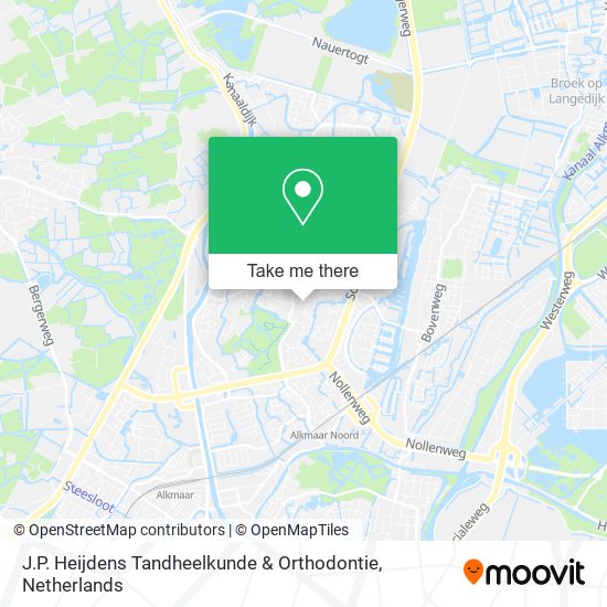 J.P. Heijdens Tandheelkunde & Orthodontie map
