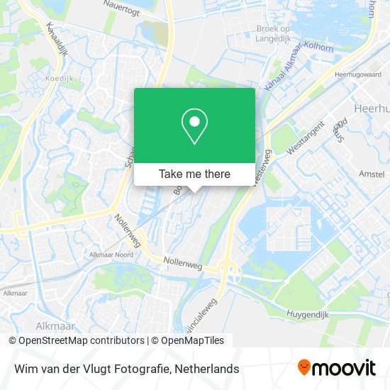 Wim van der Vlugt Fotografie map