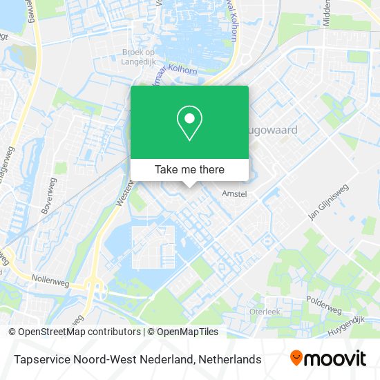 Tapservice Noord-West Nederland Karte