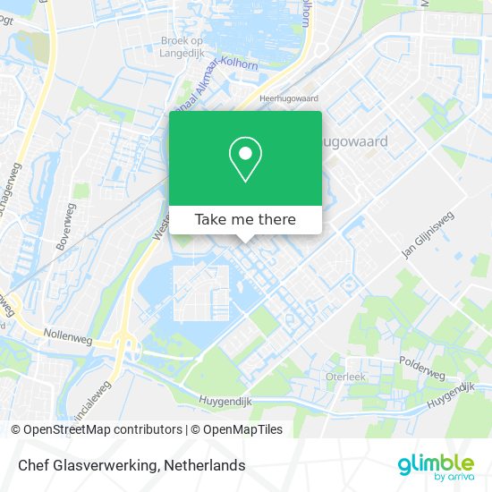 Chef Glasverwerking map