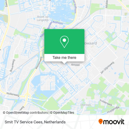 Smit TV Service Cees map
