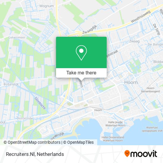 Recruiters.Nl map