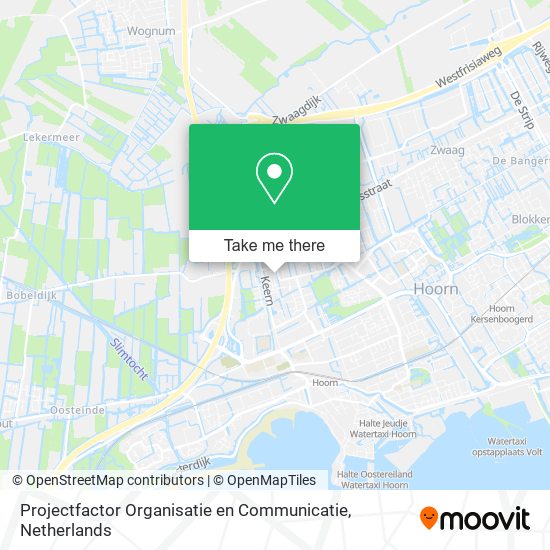 Projectfactor Organisatie en Communicatie map