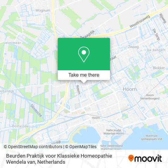 Beurden Praktijk voor Klassieke Homeopathie Wendela van map