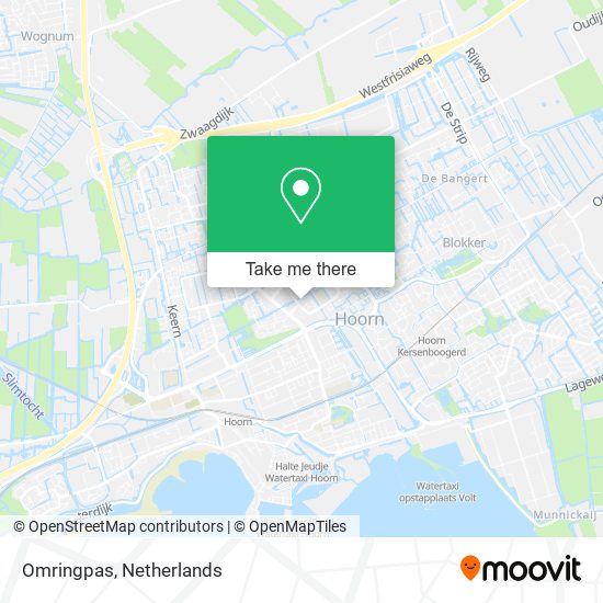 Omringpas map