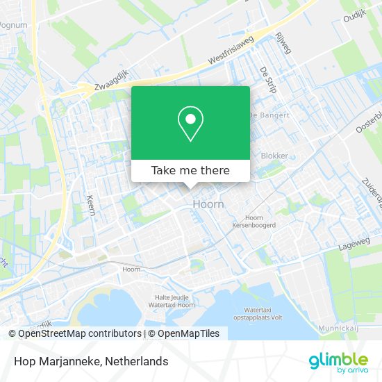 Hop Marjanneke map