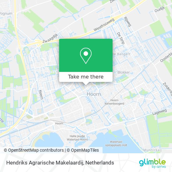 Hendriks Agrarische Makelaardij map