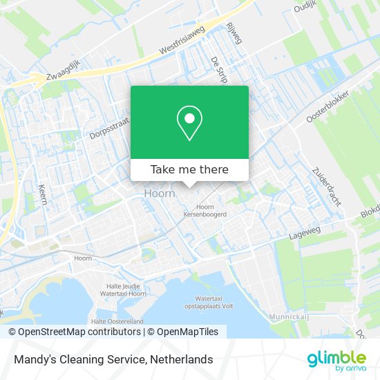 Mandy's Cleaning Service map