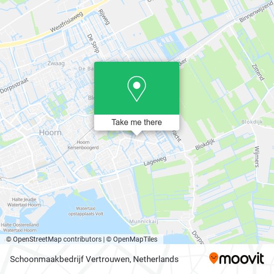 Schoonmaakbedrijf Vertrouwen map