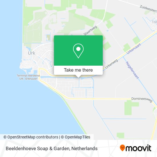 Beeldenhoeve Soap & Garden map