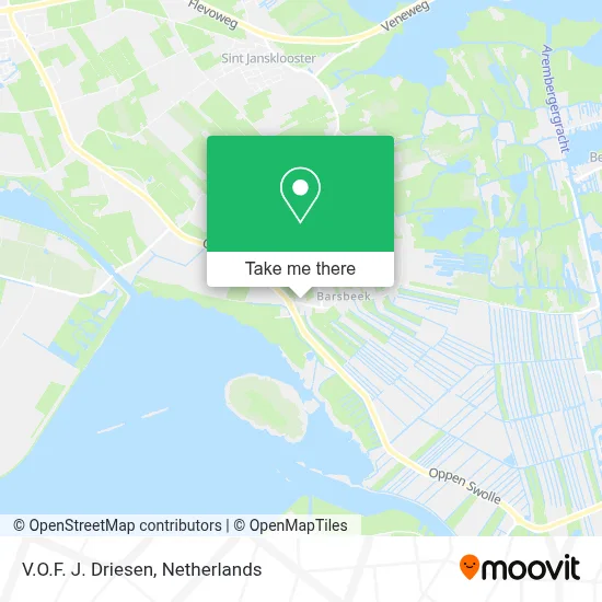 V.O.F. J. Driesen map