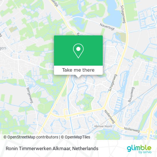 Ronin Timmerwerken Alkmaar map