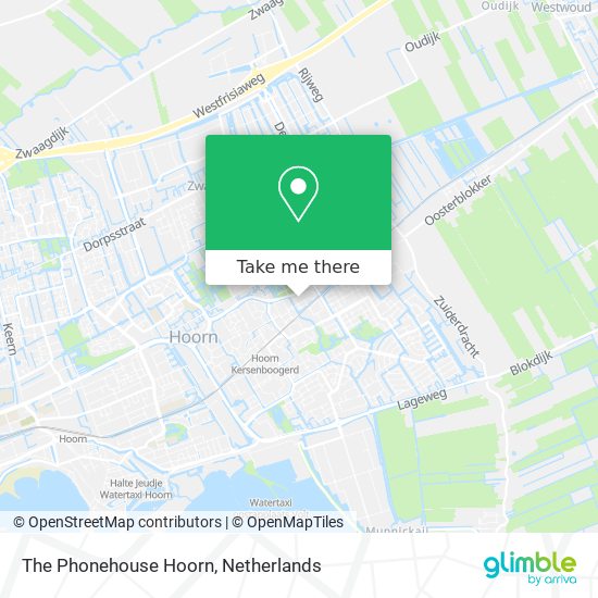 The Phonehouse Hoorn map