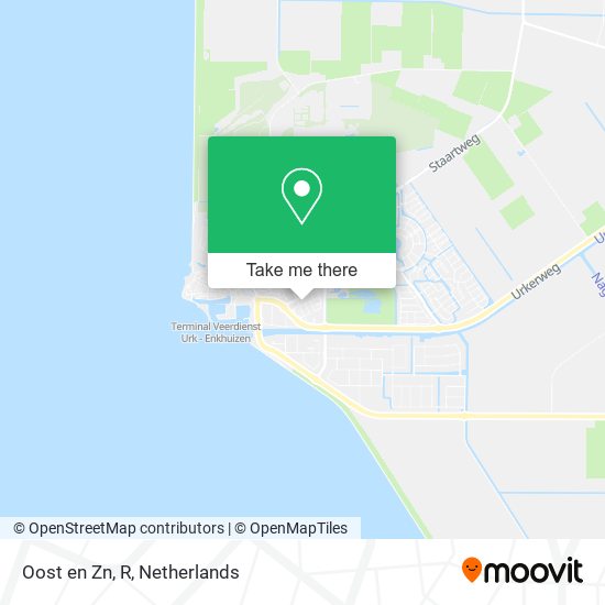 Oost en Zn, R map