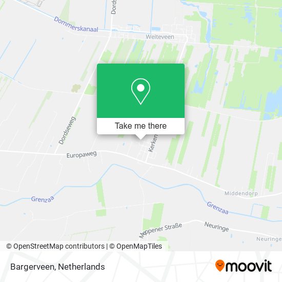 Bargerveen map