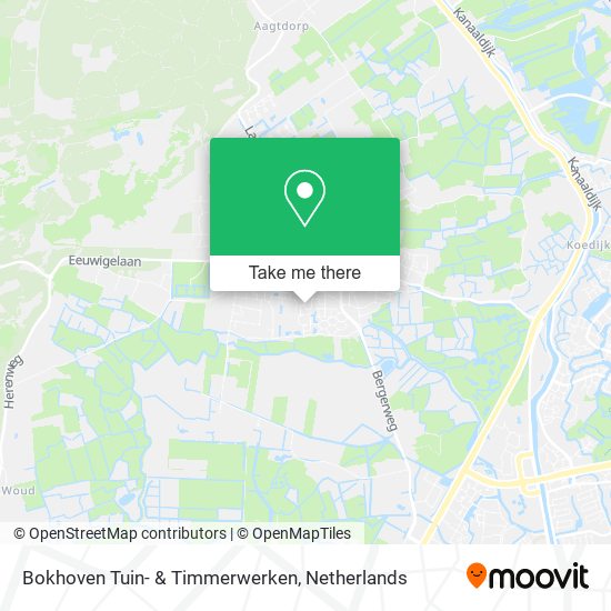 Bokhoven Tuin- & Timmerwerken map