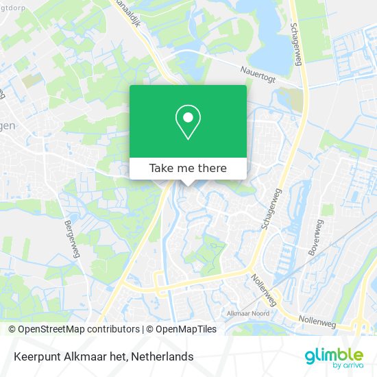 Keerpunt Alkmaar het map