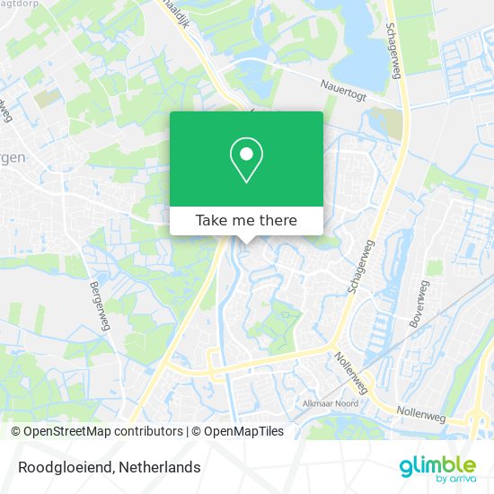 Roodgloeiend map