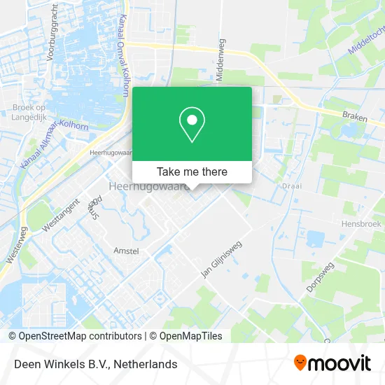 Deen Winkels B.V. map