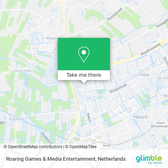 Roaring Games & Media Entertainment map