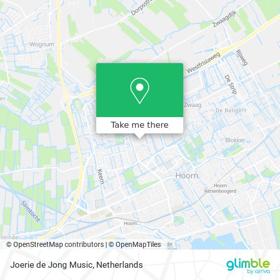 Joerie de Jong Music map