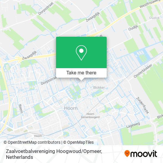 Zaalvoetbalvereniging Hoogwoud / Opmeer map