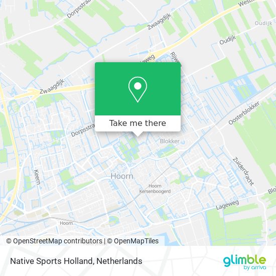 Native Sports Holland Karte