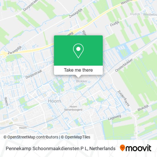 Pennekamp Schoonmaakdiensten P L map