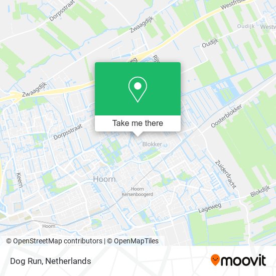 Dog Run map