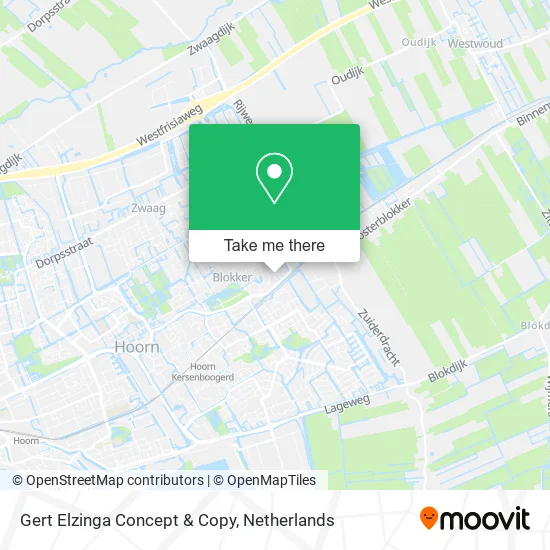Gert Elzinga Concept & Copy map