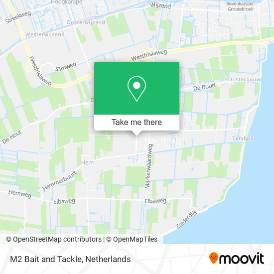 M2 Bait and Tackle map