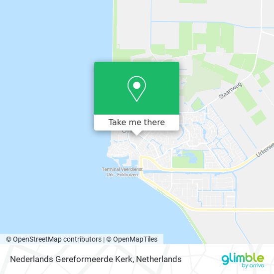 Nederlands Gereformeerde Kerk Karte