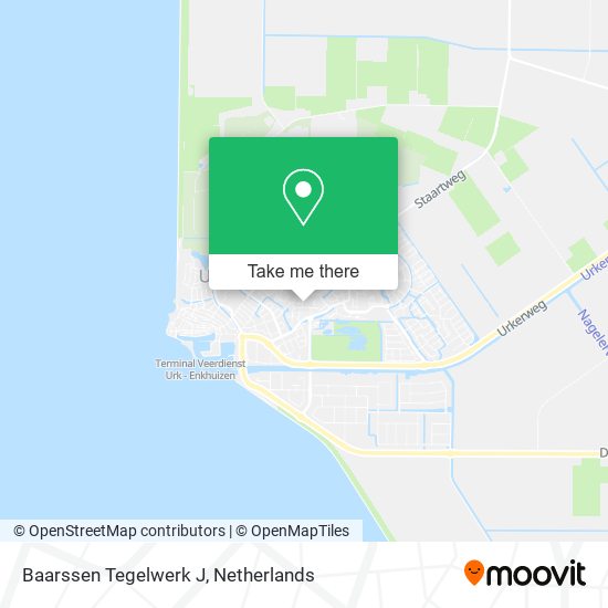 Baarssen Tegelwerk J map