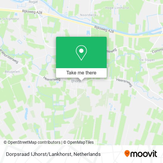 Dorpsraad IJhorst/Lankhorst map