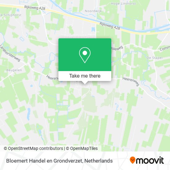 Bloemert Handel en Grondverzet Karte