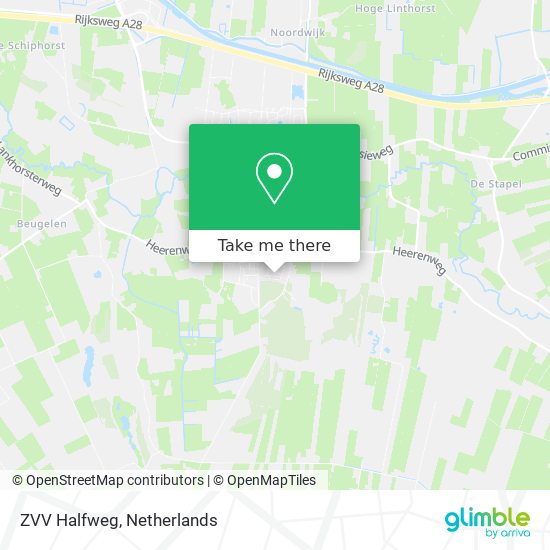 ZVV Halfweg map