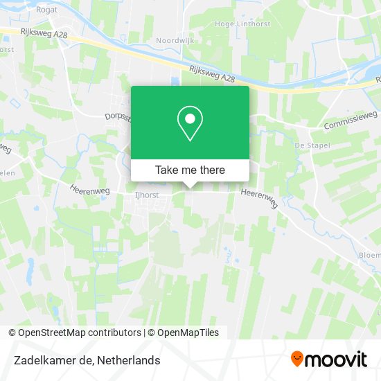 Zadelkamer de map