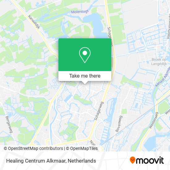Healing Centrum Alkmaar Karte