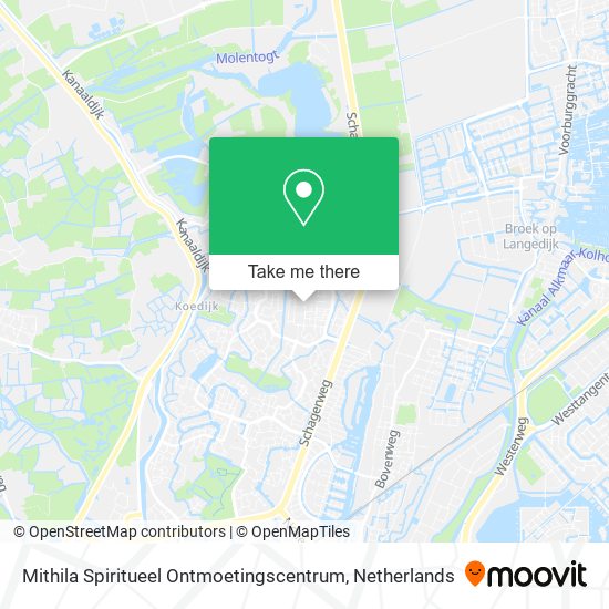 Mithila Spiritueel Ontmoetingscentrum Karte