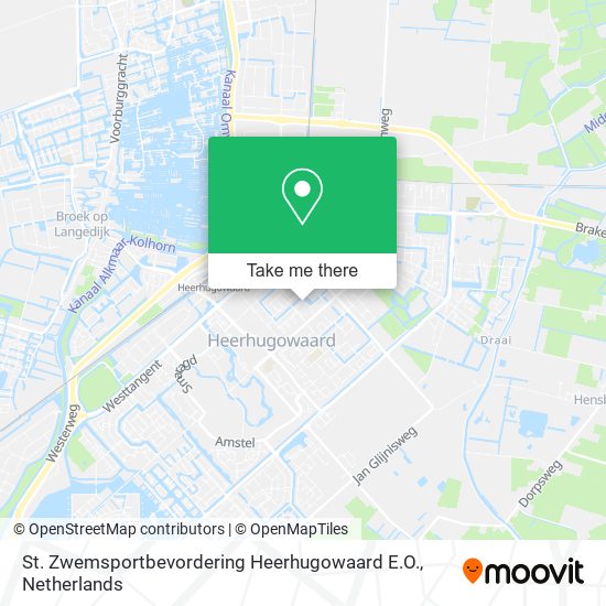 St. Zwemsportbevordering Heerhugowaard E.O. Karte