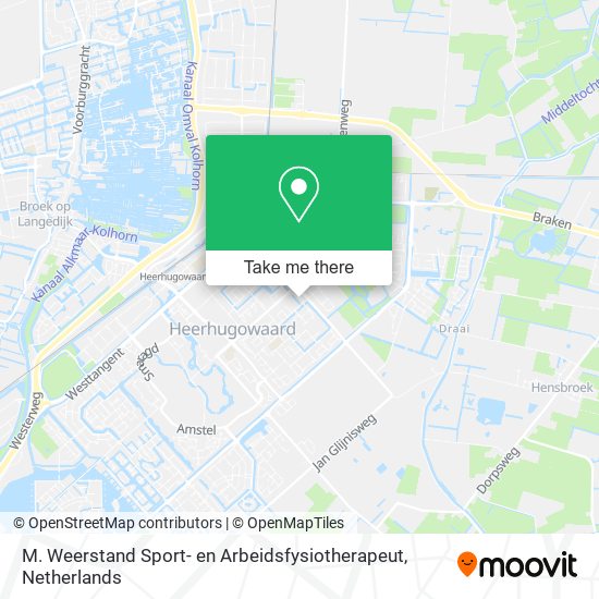 M. Weerstand Sport- en Arbeidsfysiotherapeut map