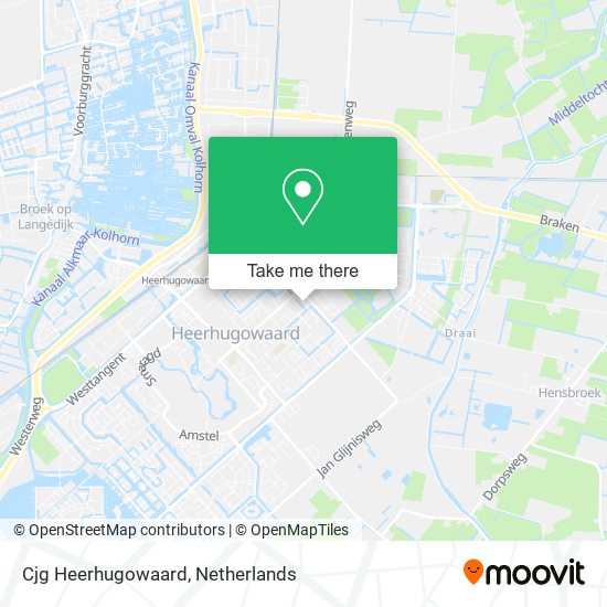 Cjg Heerhugowaard map