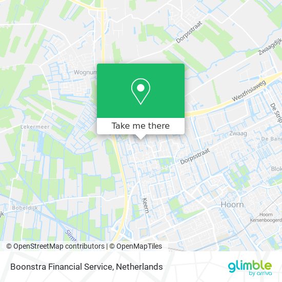 Boonstra Financial Service map