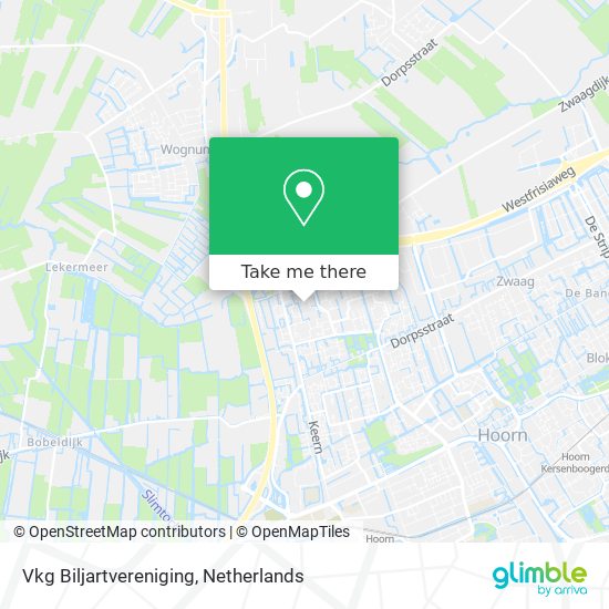 Vkg Biljartvereniging map