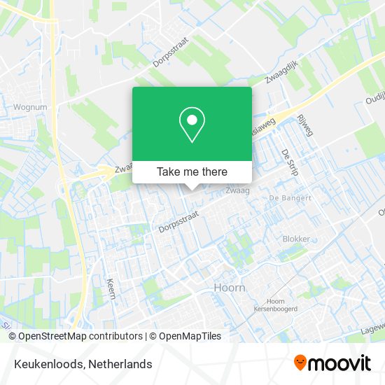 Keukenloods map