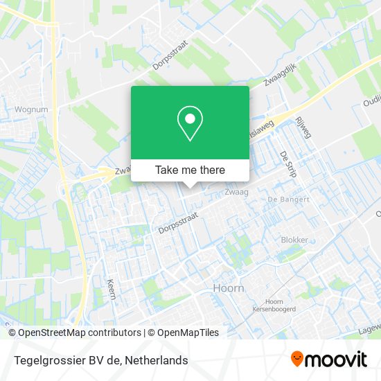 Tegelgrossier BV de map